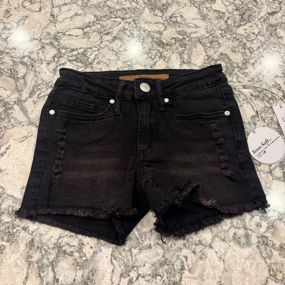 Joe's Jeans Girls Distressed Denim Shorts